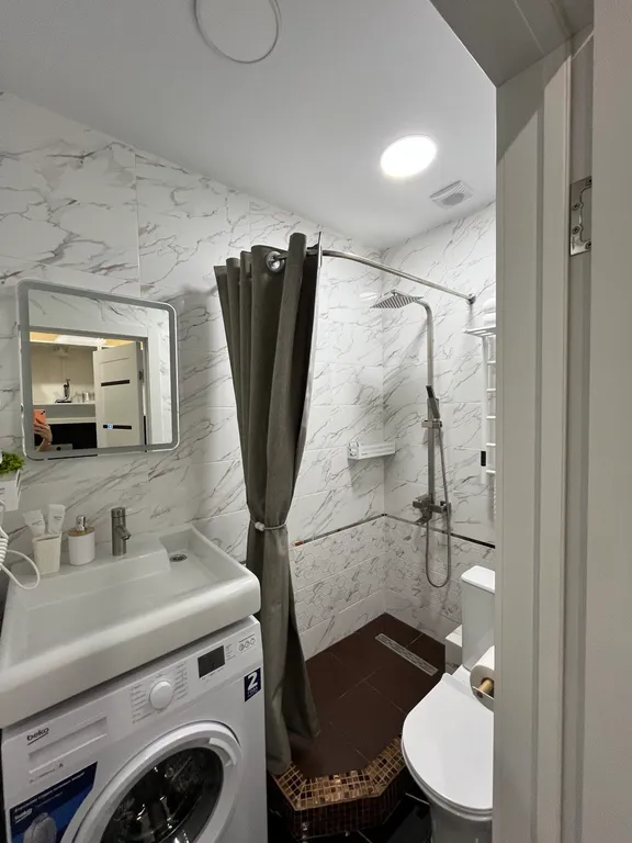 Светлые и уютные апартаменты в новом ЖК у моря