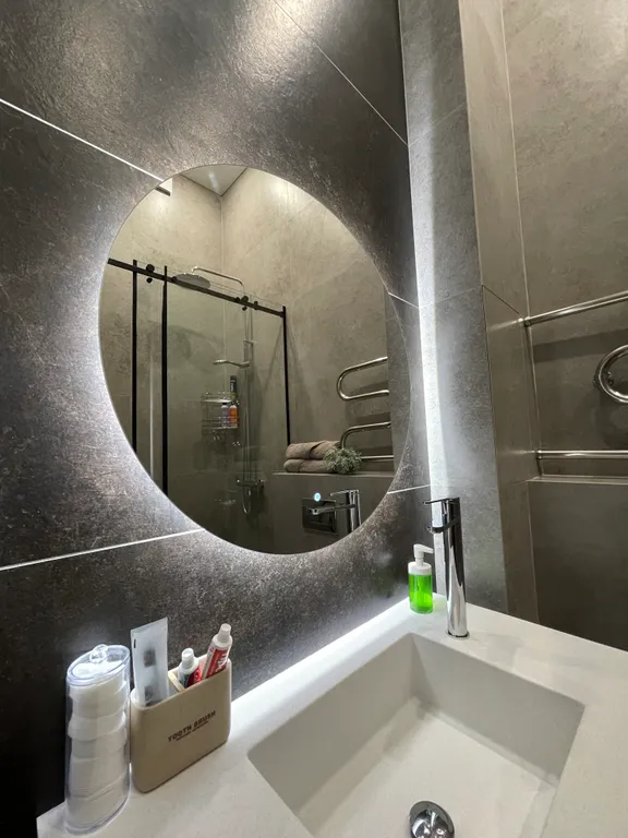 Квартира-пентхаус с высокими потолками