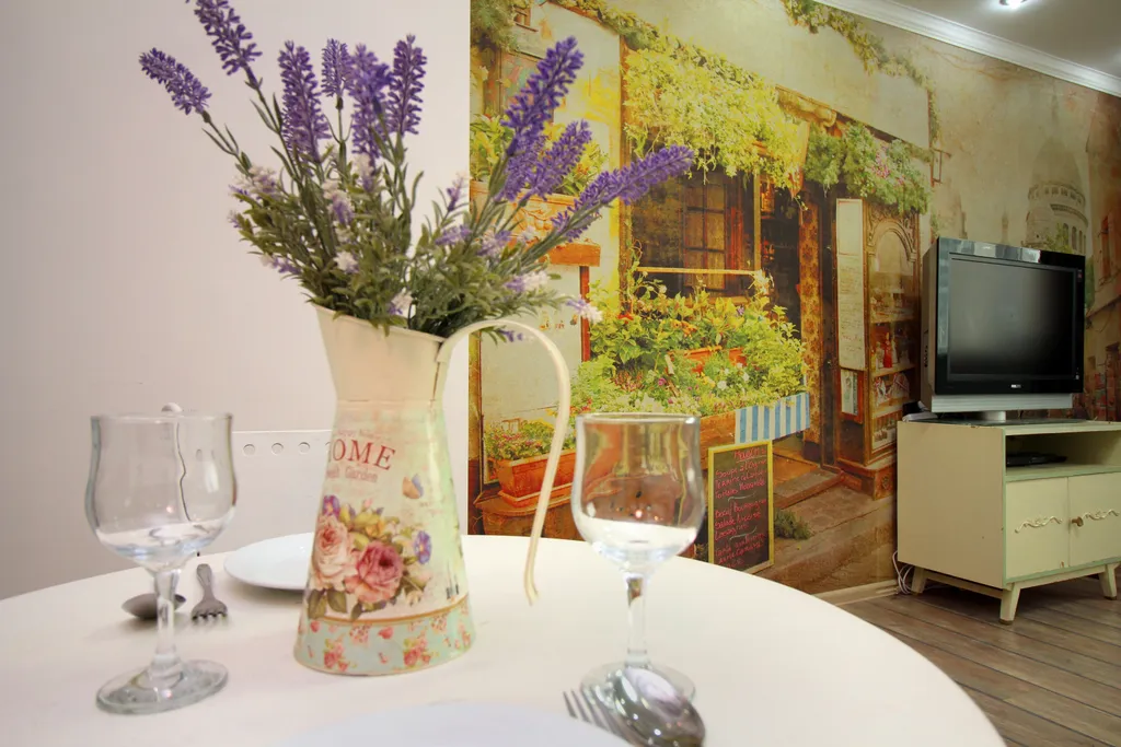 Светлая квартира в стиле Ретро