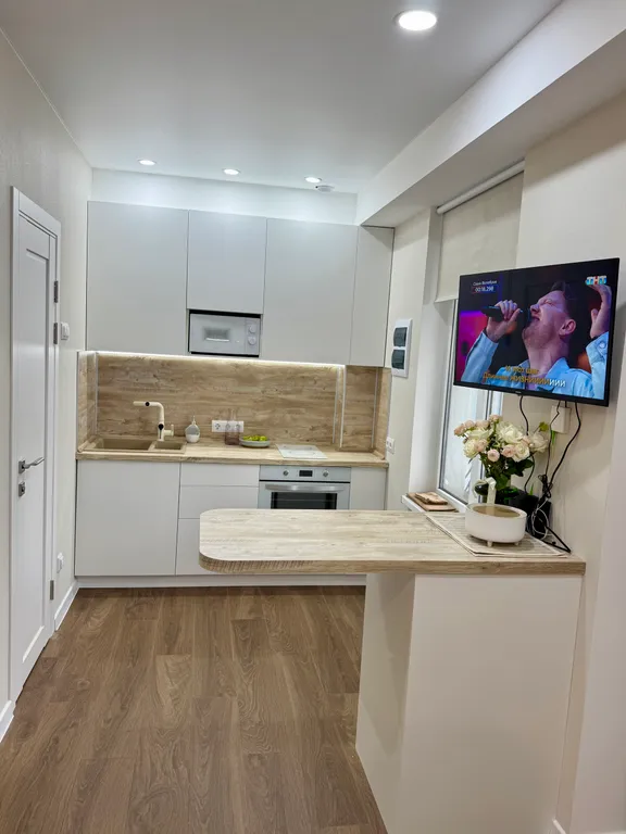 Квартира Уютный апартамент с верандой и 2 бассейнами — аренда посуточно в Черешня