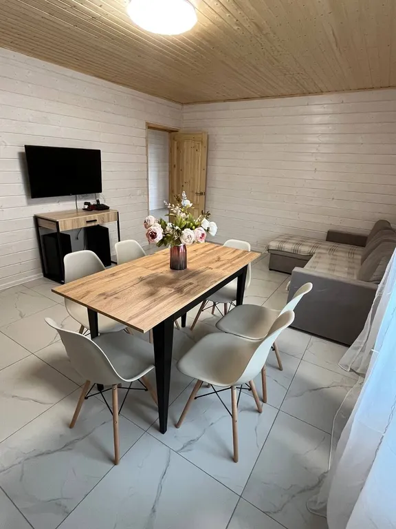 Коттедж Тёплый брусовой Дом у сосного леса — Борисово