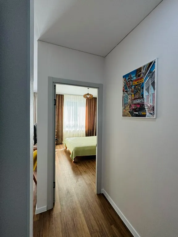 Добрый дом в центре Уфы с видом на реку Белую для четверых гостей