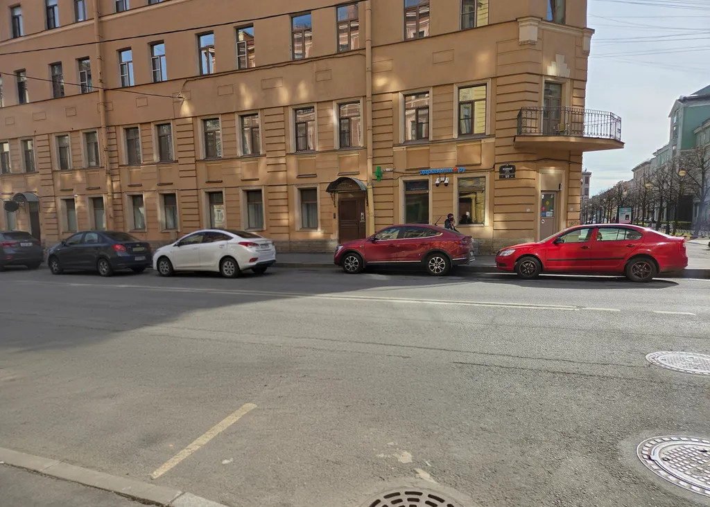 Студия с камином у Невского