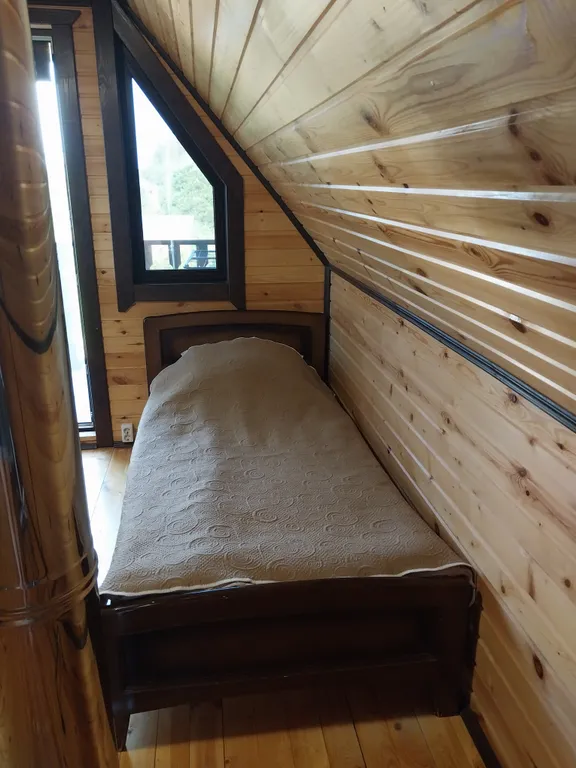 Дом-баня с видом на лес