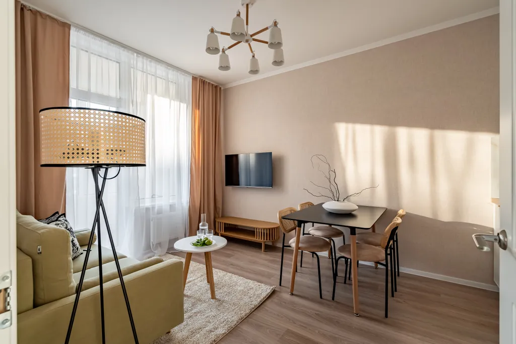 Квартира Квартира Евро-двушка Лаймовый щербет — Шушары