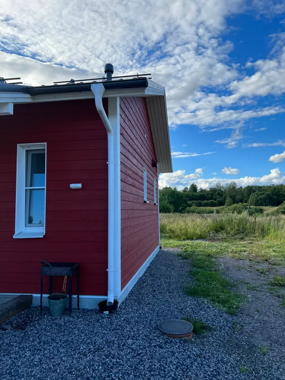 Частный дом на берегу Ладожского озера