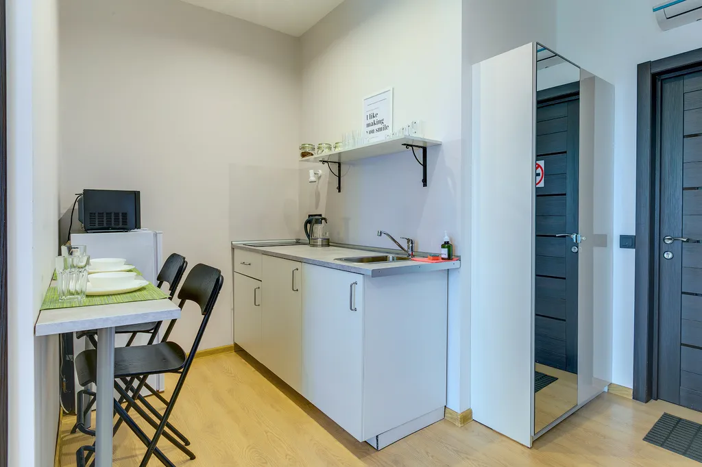 Квартира Двухкомнатная квартира с видом на Арбат — Москва