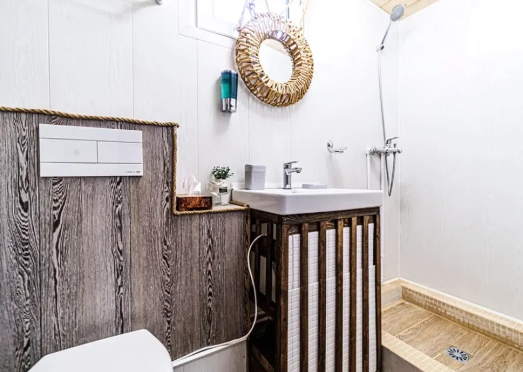 Дом 36m2 — чан, кухня, Wi-Fi