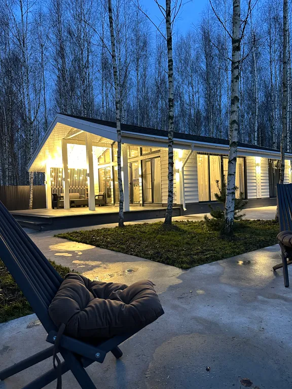 Коттедж в стиле шале в коприно