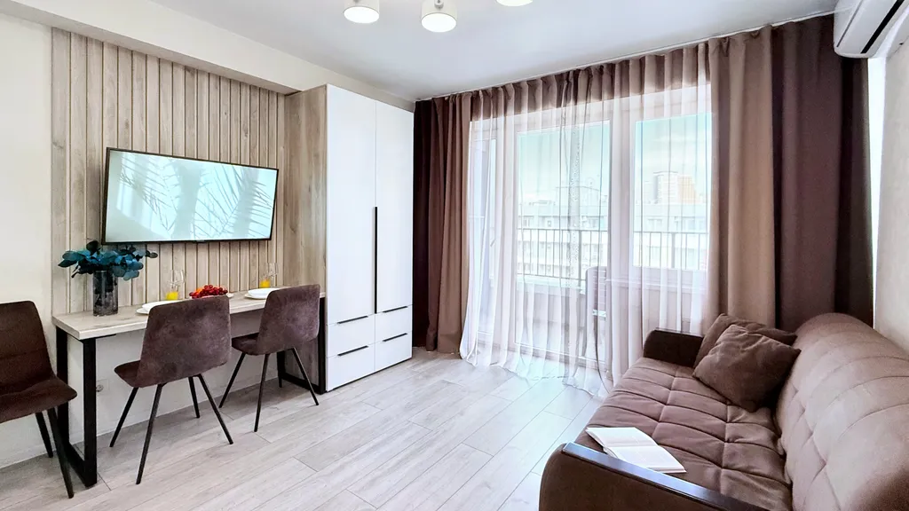 Новая уютная студия у моря