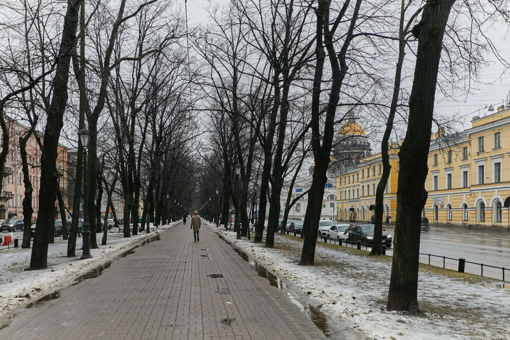 Однушка у медного всадника и набережной