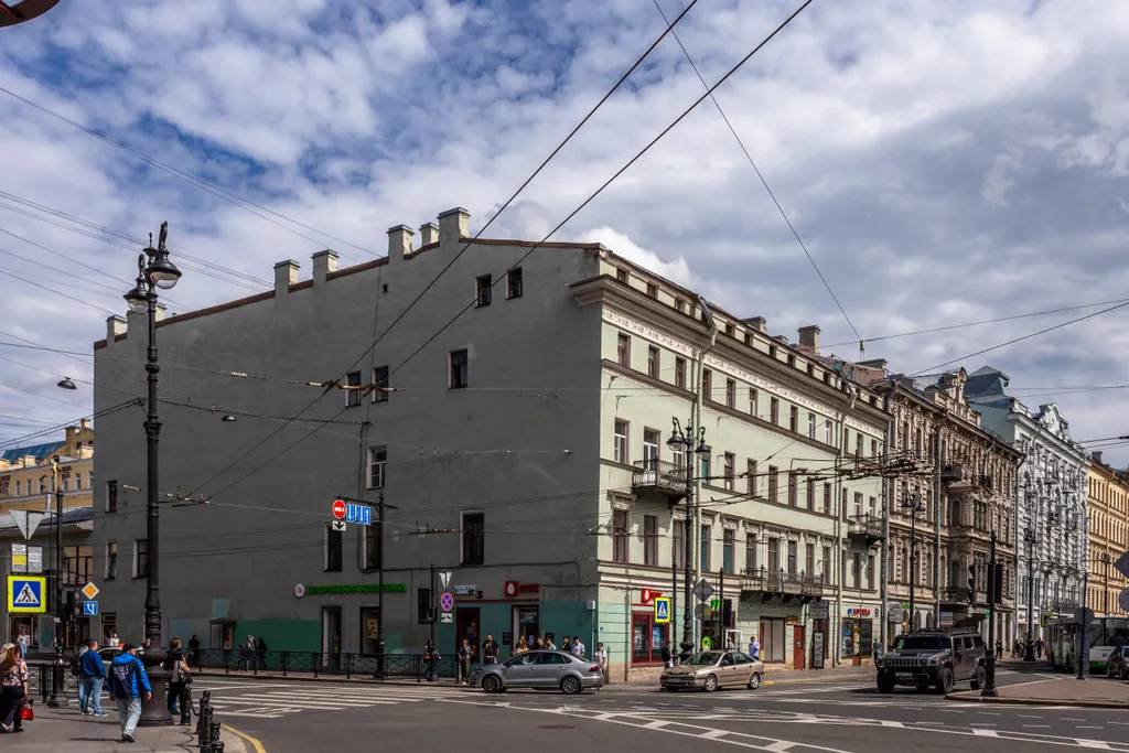 Квартира Квартира Просторная трёшка у Московского вокзала — Санкт-Петербург
