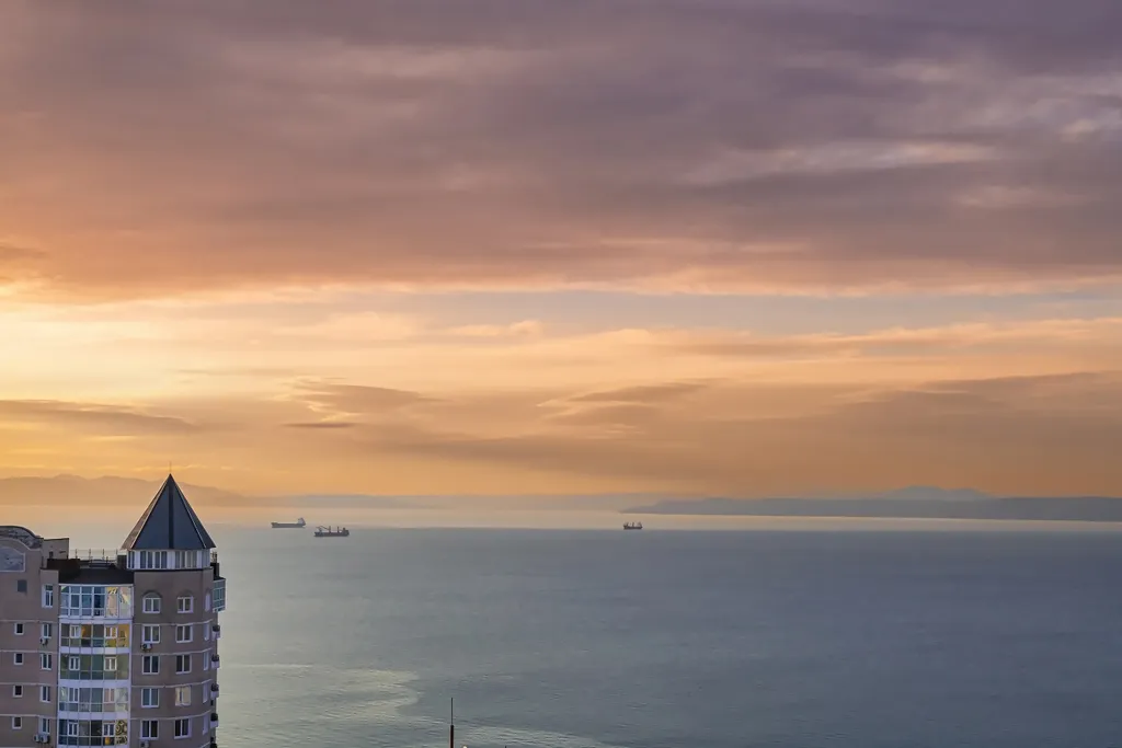 2х комнатная квартира с видом на море