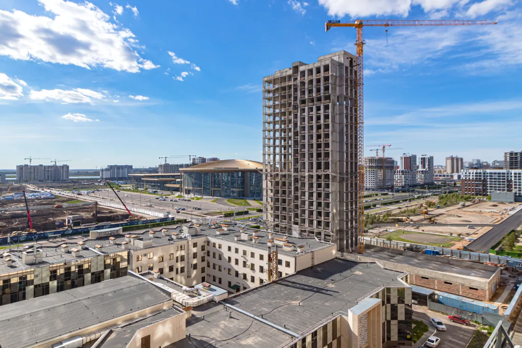 Апартаменты с видом на Барыс Арена