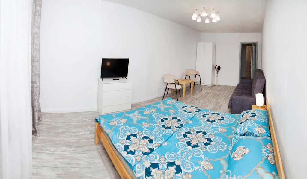 Апартаменты с панорамным видом на Фабричной, пешком 4 мин от платформы