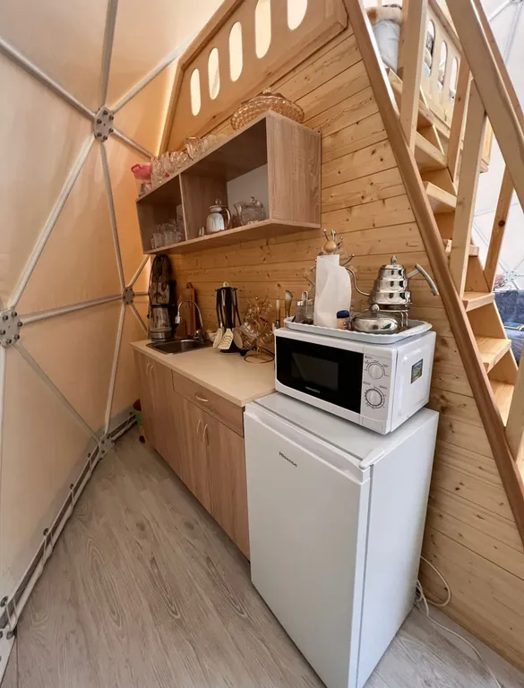 Уютный глэмпинг на терртории природного парка