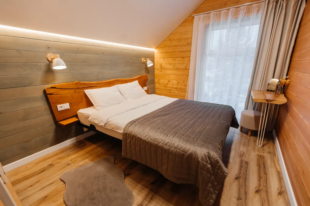 Дом с сауной и видом на горы