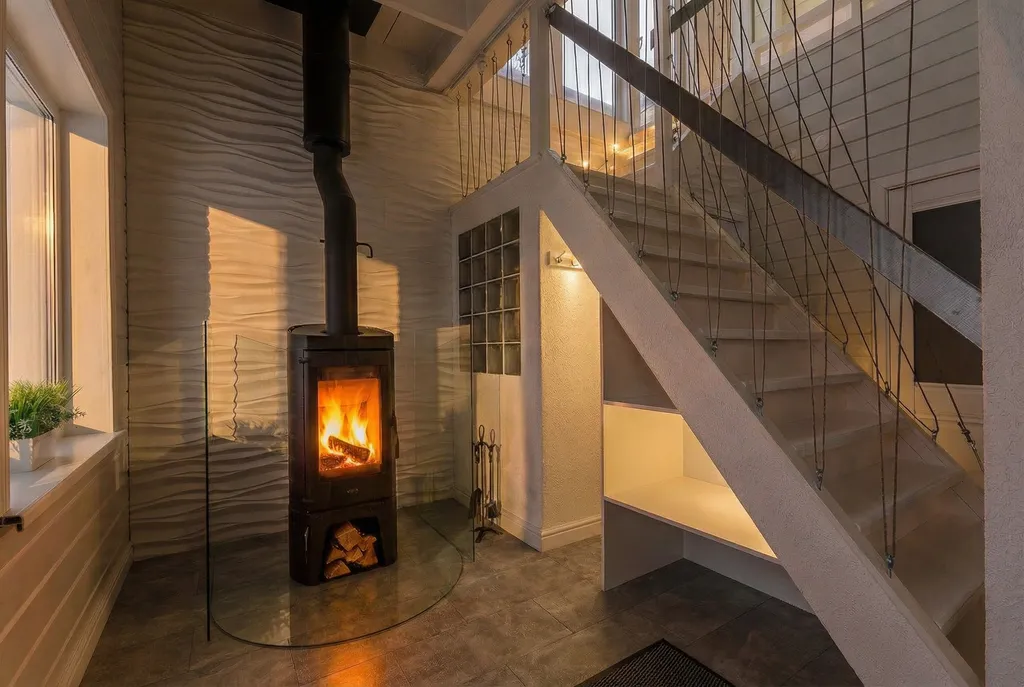 Коттедж Солнесная гора-Сяпся с сауной, 3 спальнями и видом на озеро