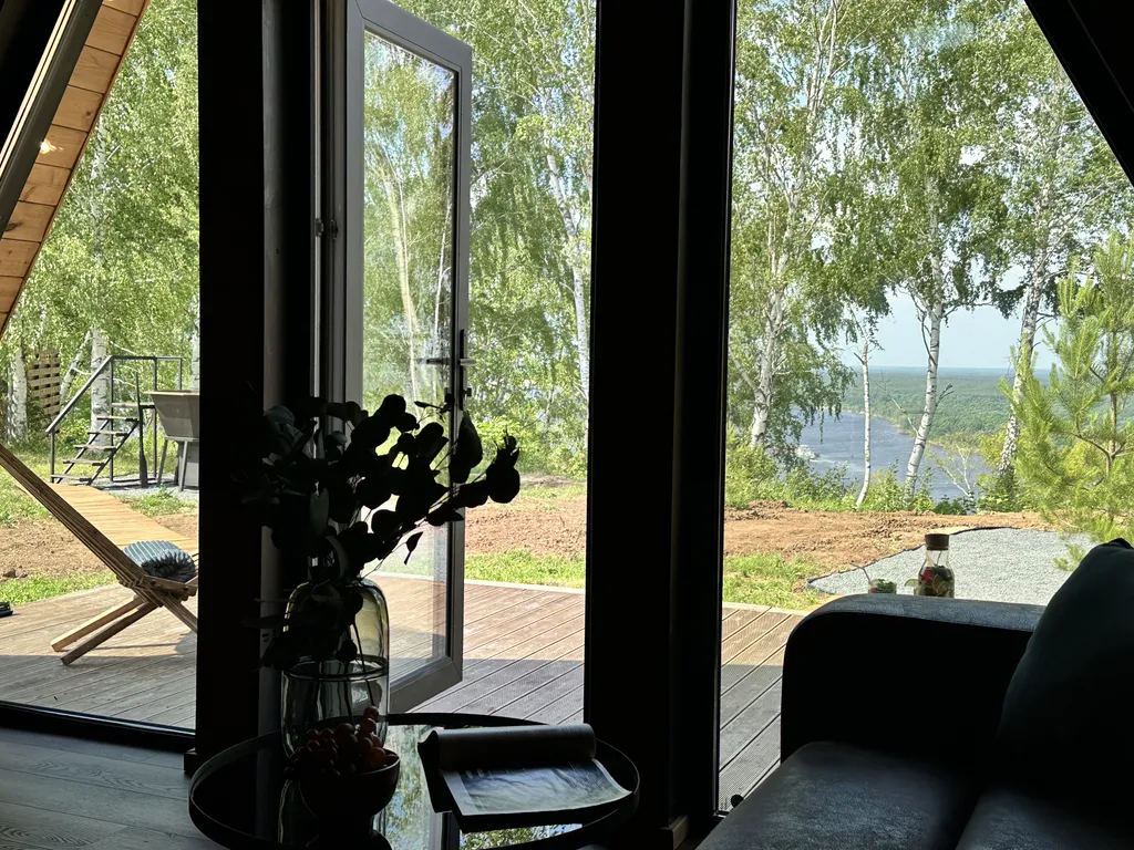 Дом 50м2 с панорамным видом на Волгу