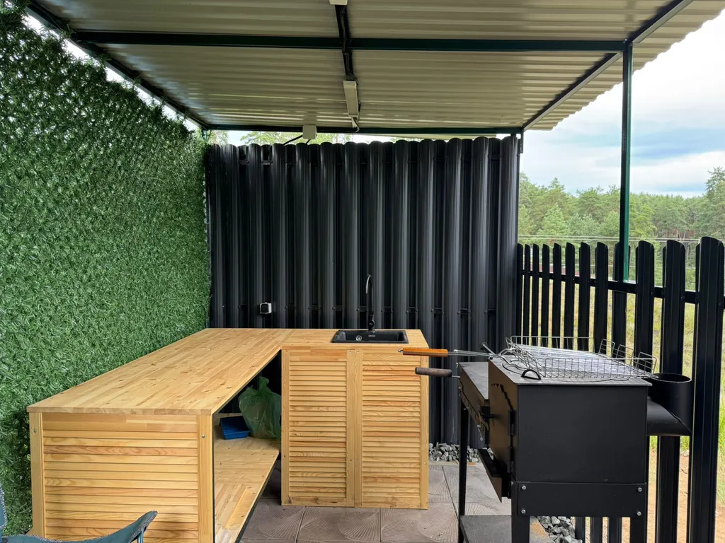 Барнхаус Na_Holme RentPlaza с баней и бассейном