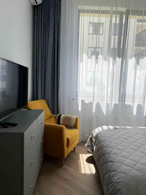 Уютные апартаменты с бассейном в резиденции Европа