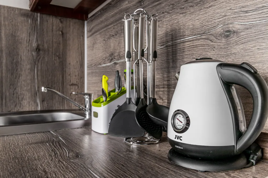 Уютная светлая студия с видом на набережную