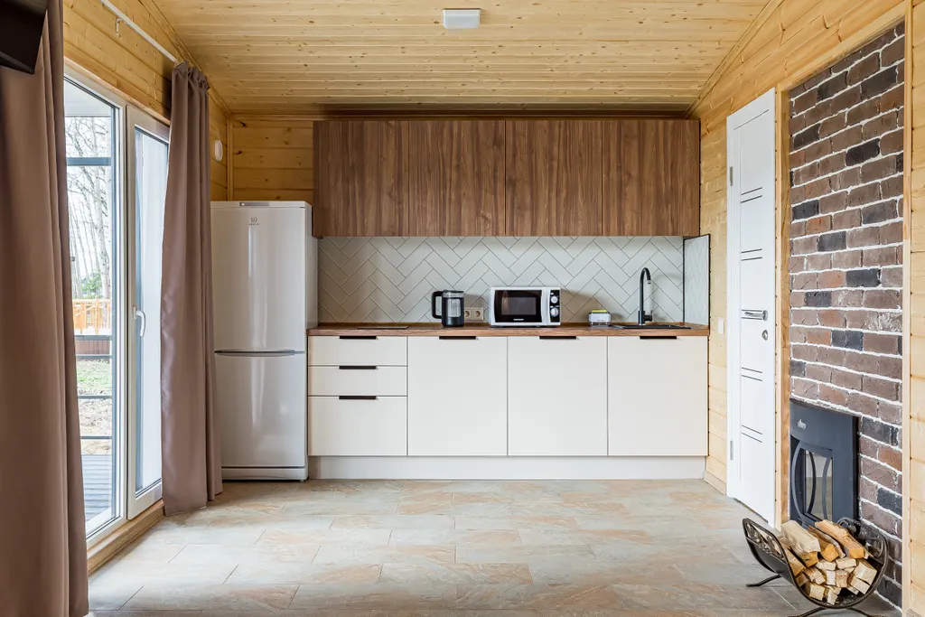 Коттедж Семейный дом-баня с террасой и чаном — Рождествено