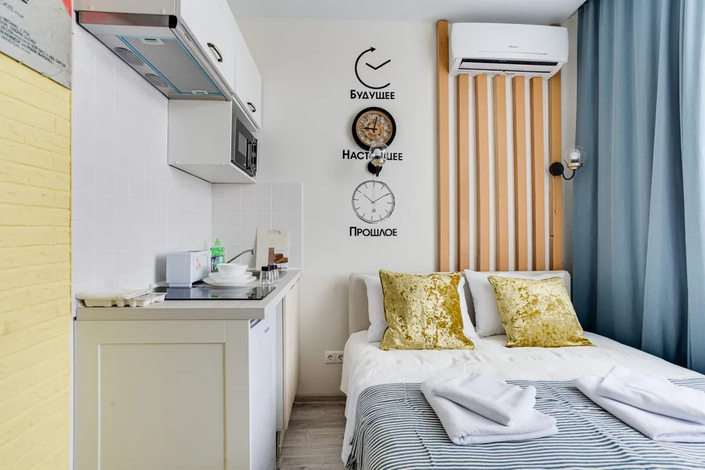 Уютная студия в 5 минутах пешком от  автовокзала Котельники!