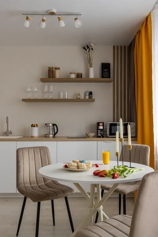 Eliza home | студия с современным дизайном и теплым вайбом