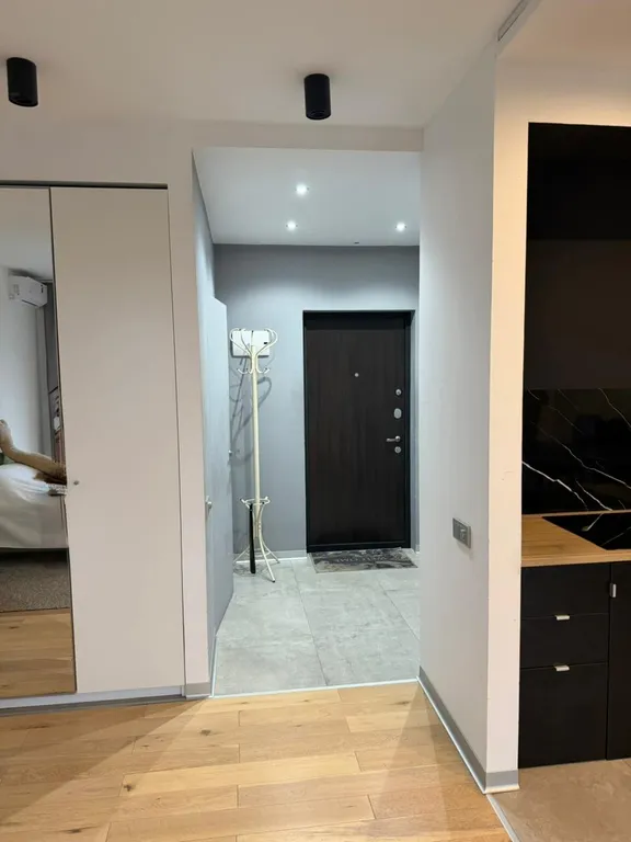 Уютная студия в скандинавском стиле