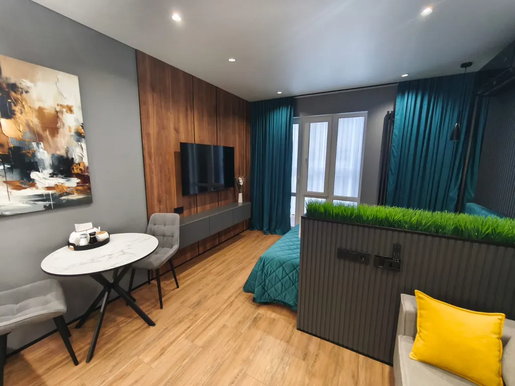 Квартира Квартира Мгновение на юге: стильная каюта на берегу Чёрного моря — Анапа