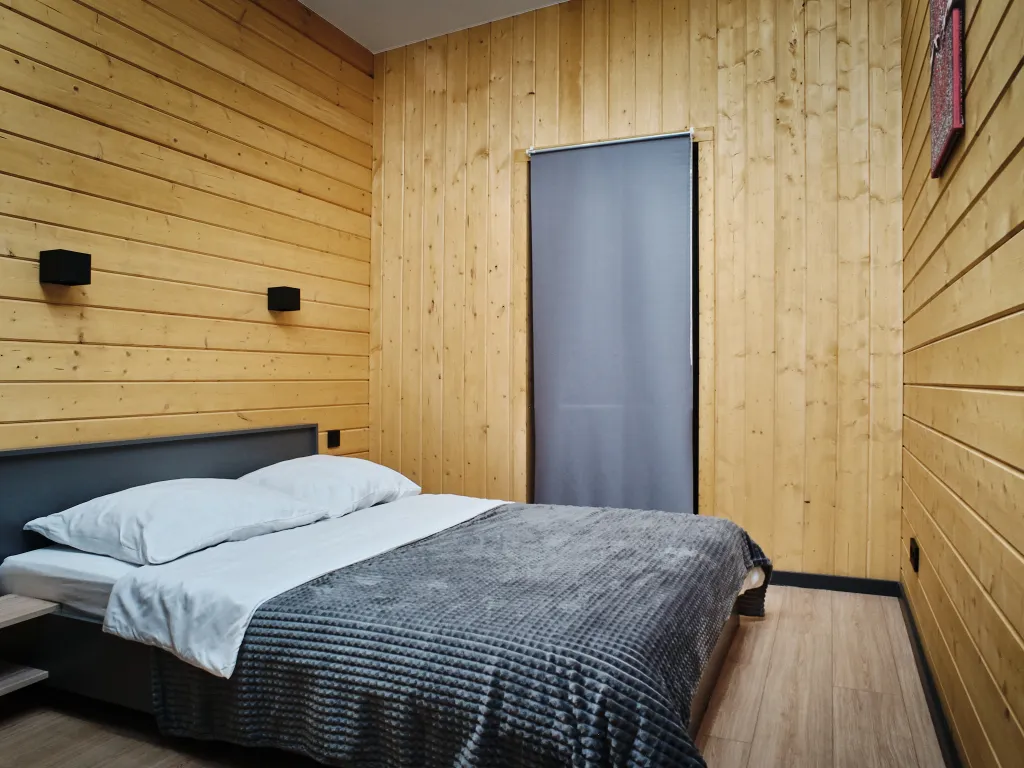 Уютный нoвый дом с сауной у горнолыжного склона "Морошка"