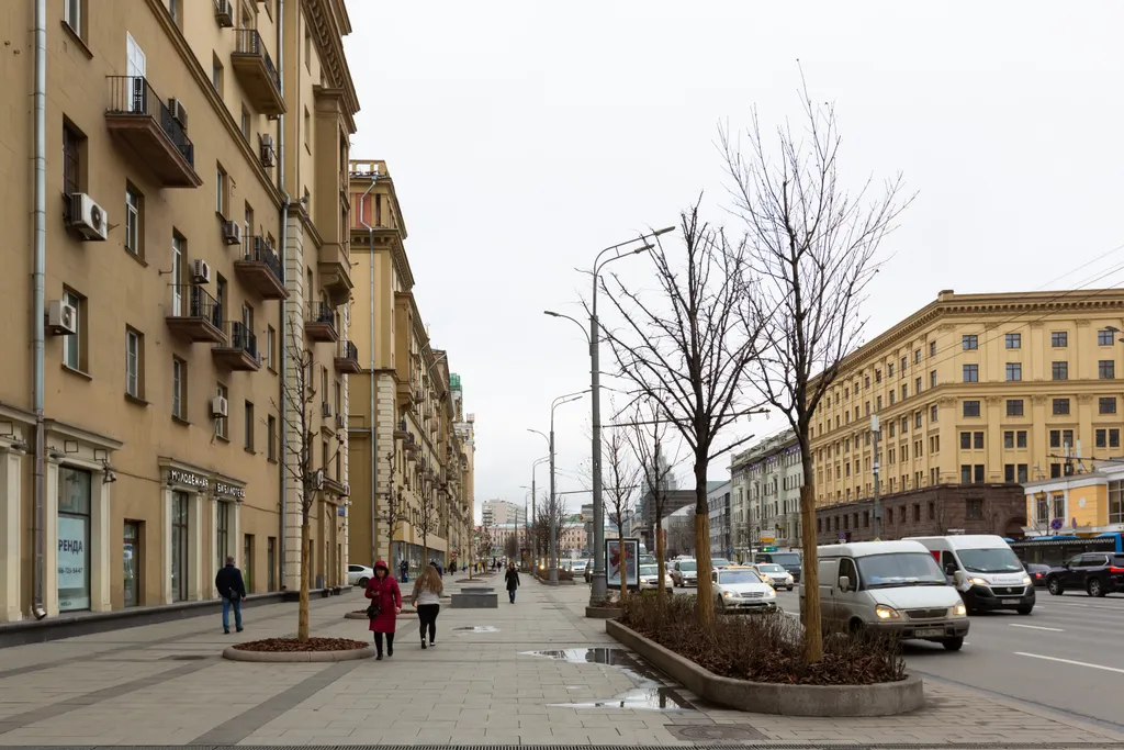 Квартира Квартира Уютный апартамент в центре у метро Маяковская — Москва