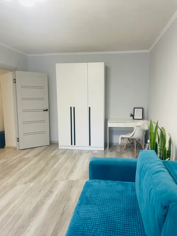 Просторная квартира с кухней-эркер