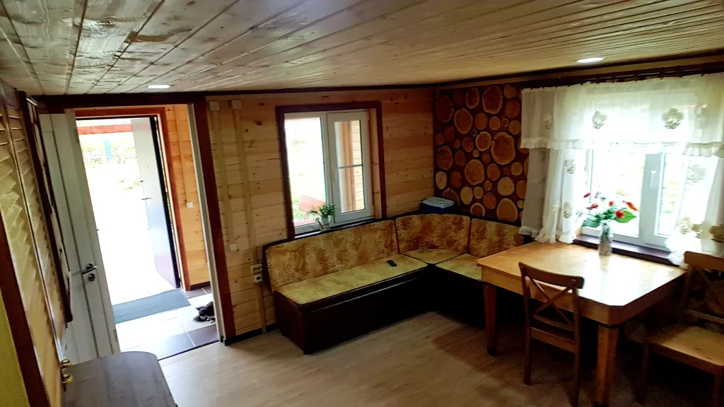 Дом Лесной с баней и купелью базы «Онегинхутор»»