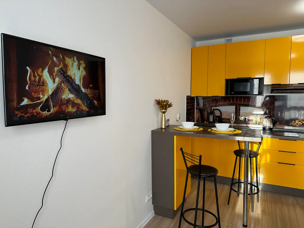 Уютная квартира с красивым видом