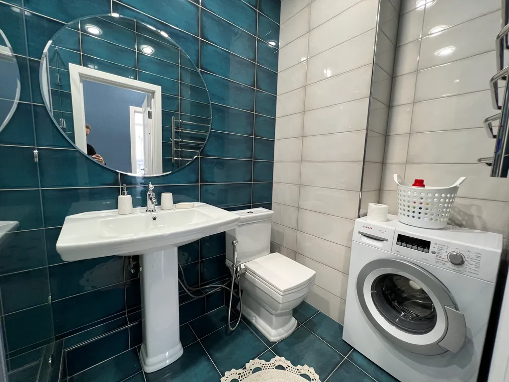 Большая квартира с 2 балконами