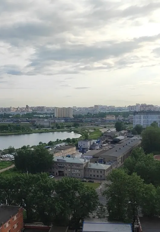 Квартира Квартира Студия в Невском районе с видом на город — Санкт-Петербург