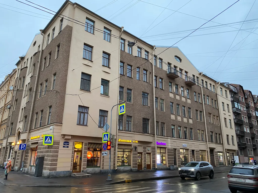 Квартира Уютная 3-к. квартира в сердце Петербурга (95,5 м², 3 кровати) — Санкт-Петербург