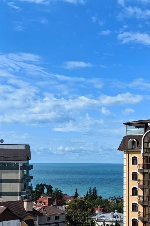 Квартира Квартира Светлая студия с видом на море — Сочи