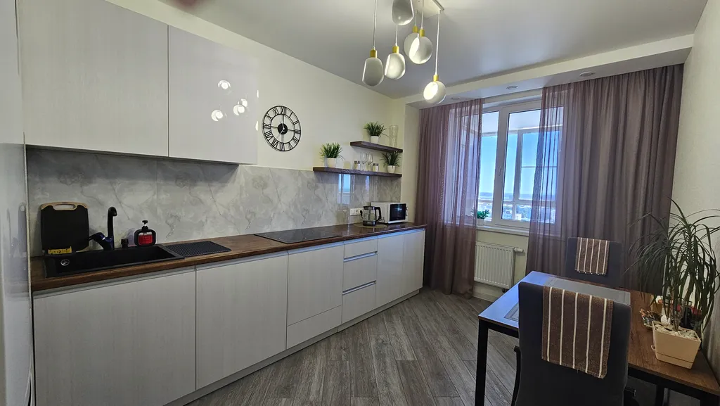 Элитная Квартира Евродвушка с террасой и красивым панорамным видом