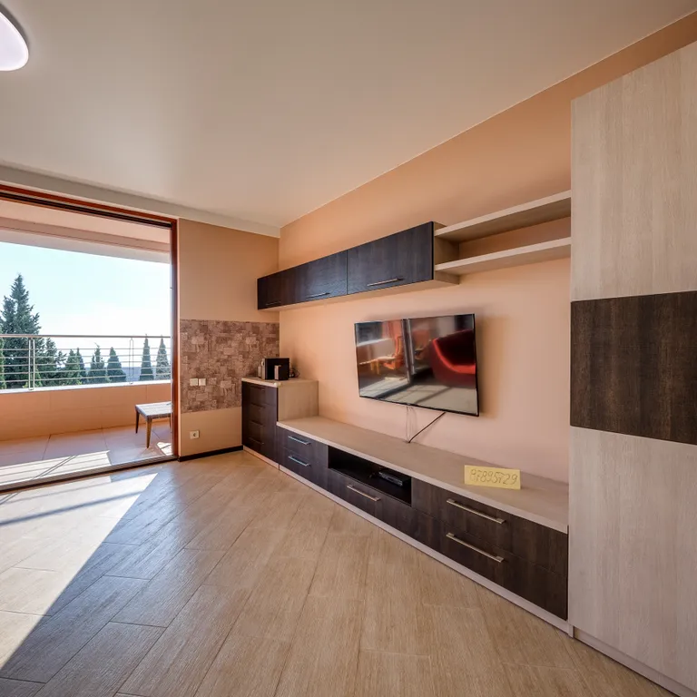 33-Апартаменты с 1 спальней и видом на море