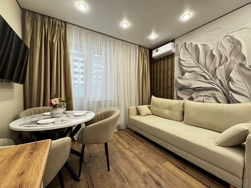 Квартира с дизайнерским ремонтом в новом доме