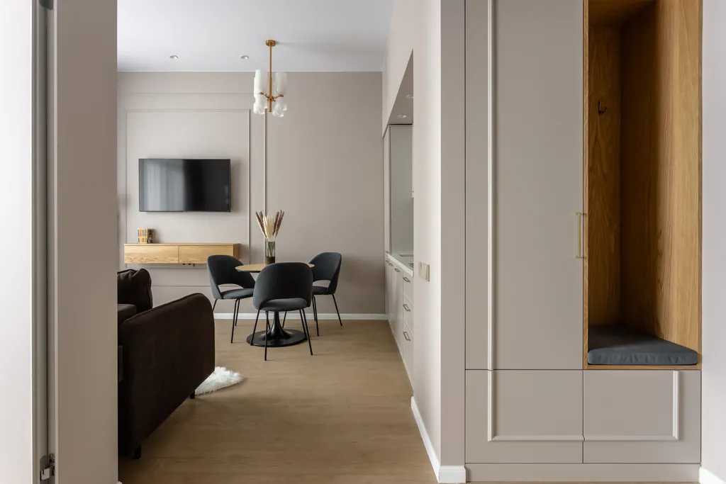 Квартира АПАРТАМЕНТЫ ДВУХКОМНАТНЫЕ 'БРАУН ФЛЭТПОРТ', для 4 гостей — Москва