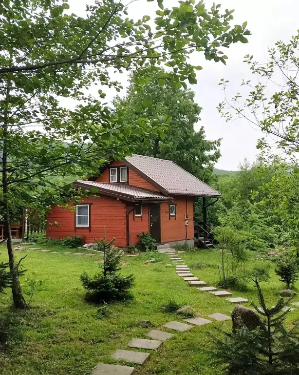 Пряничный домик в горах Адыгеи