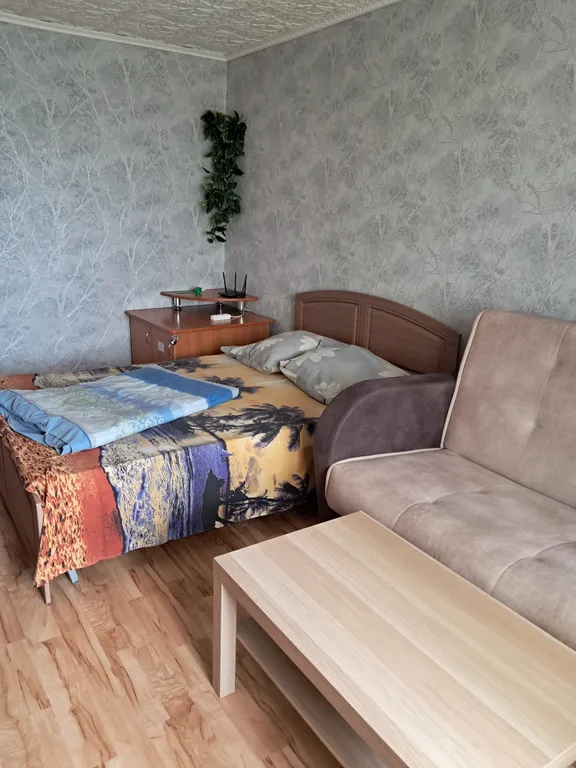 Просторная 2-комнатная квартира со свежим ремонтом недалеко от въезда.