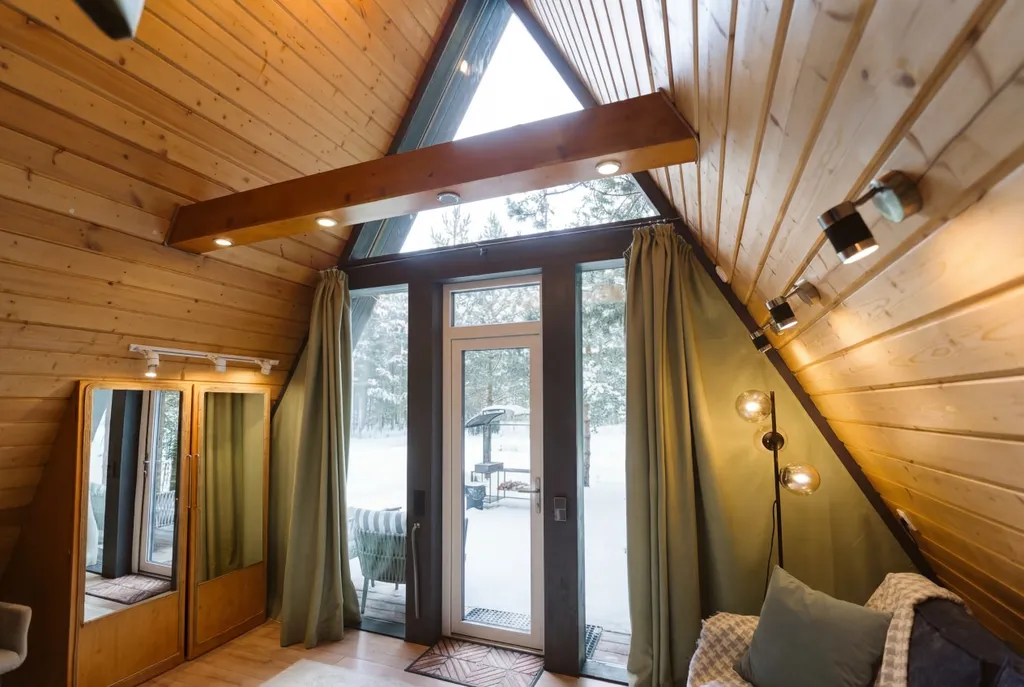 Домик A-Frame без купели 45m2