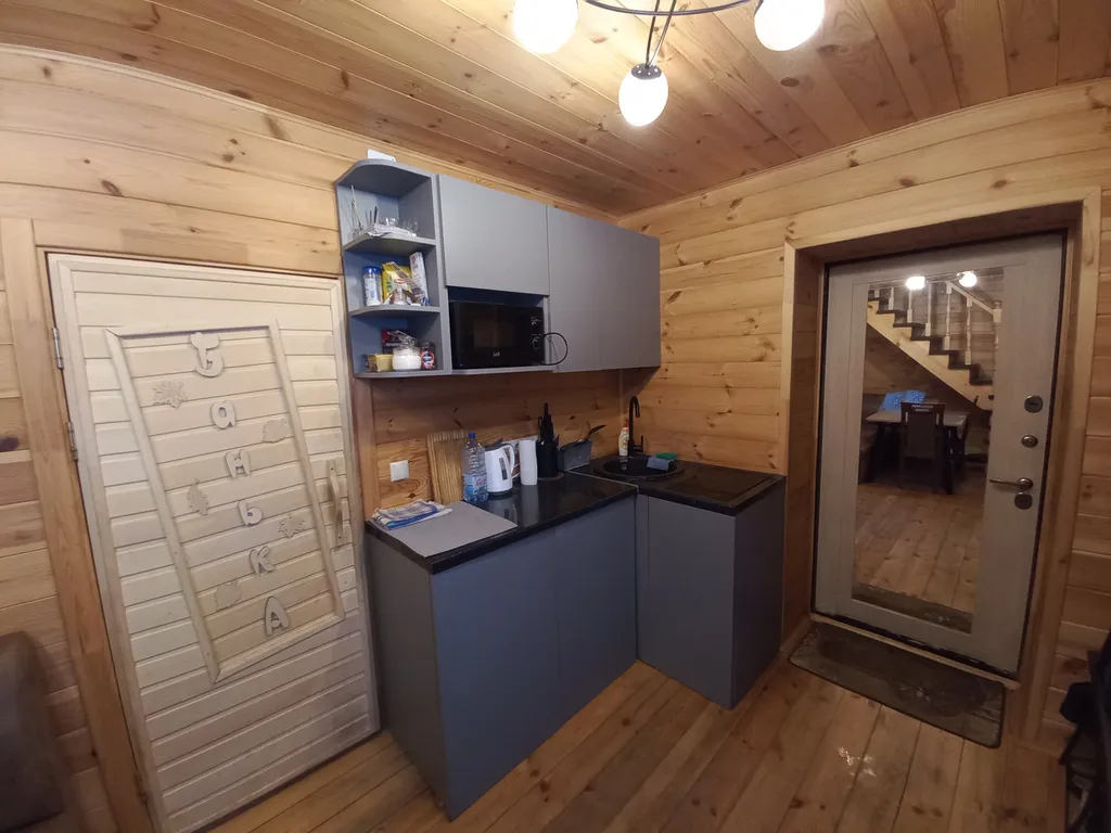 Двухэтажный дом с сауной