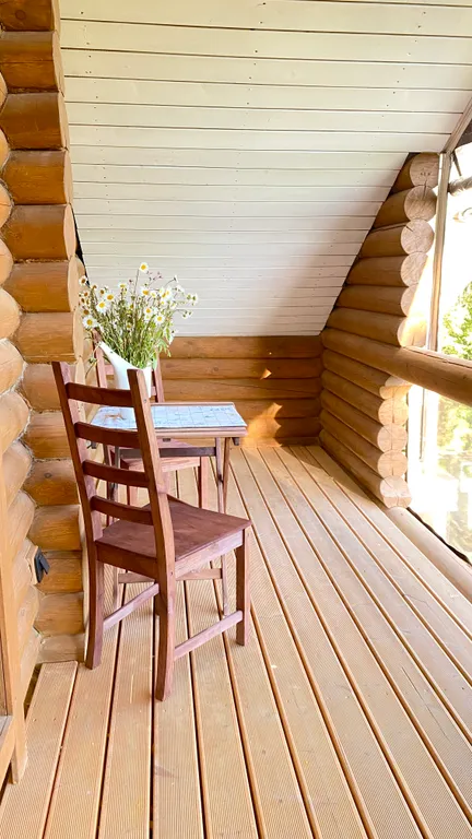 Коттедж Дом с баней и купелью — Агалатово