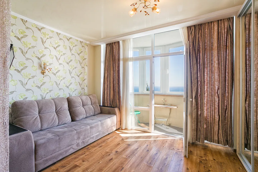 Квартира-студия в Мисхоре с видом на море